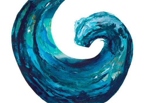 'Zen Wave' Original Painting